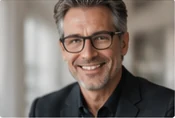 Professionelles Businessportrait eines Mannes
