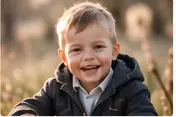 Natürliches Kinderportrait